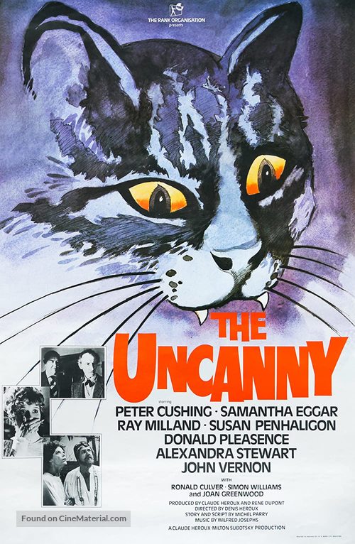 The Uncanny - British Movie Poster