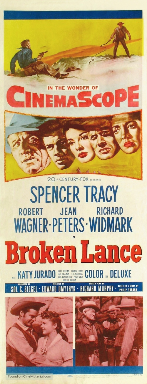 Broken Lance - Movie Poster
