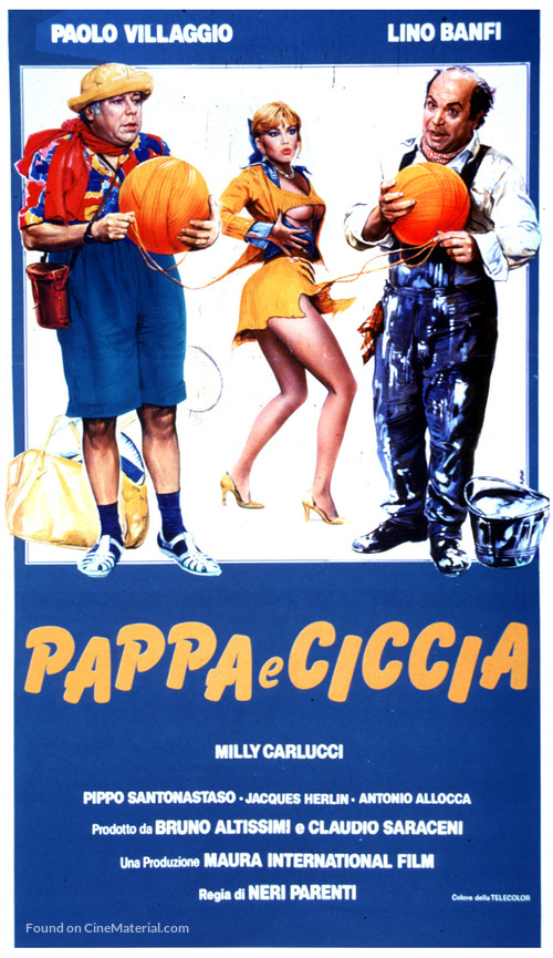 Pappa e ciccia - Italian Movie Poster