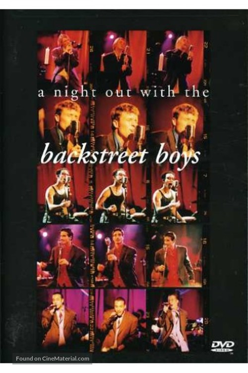 A Night Out with the Backstreet Boys - DVD movie cover