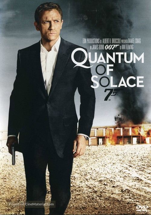 Quantum of Solace - Italian Movie Cover