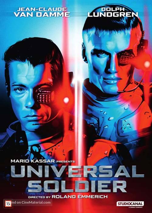 Universal Soldier - Danish Movie Cover