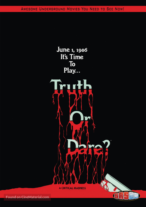 Truth or Dare?: A Critical Madness - Movie Cover