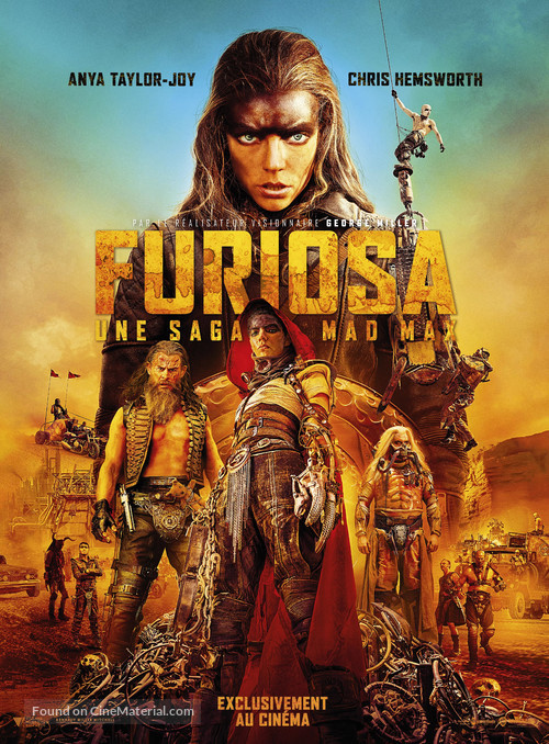 Furiosa: A Mad Max Saga - French Movie Poster