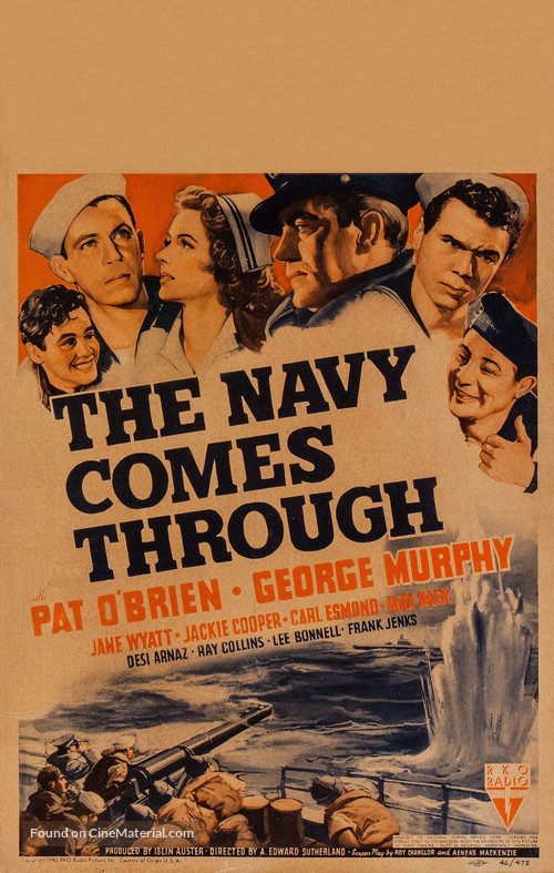 The Navy Comes Through - Movie Poster