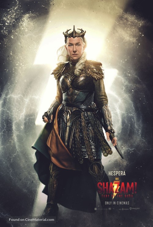 Shazam! Fury of the Gods - British Movie Poster