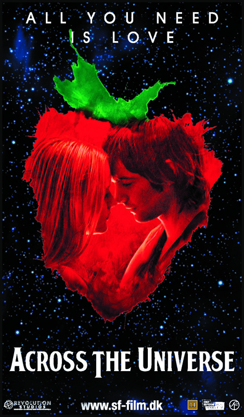 Across the Universe - Danish Movie Poster