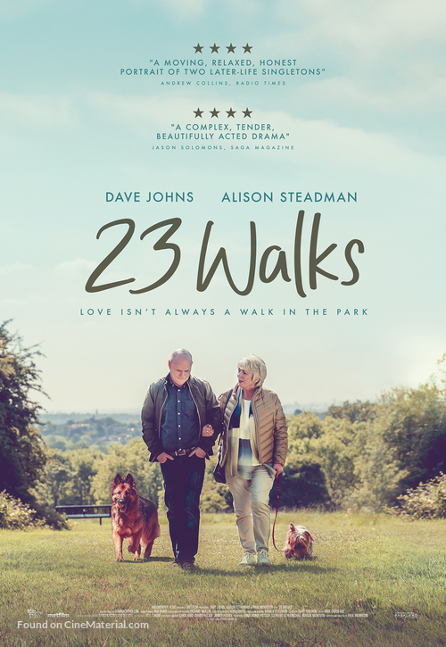 23 Walks - British Movie Poster