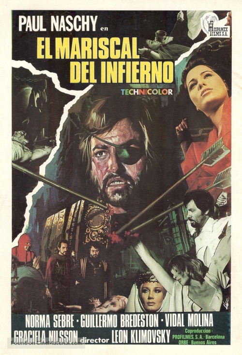El mariscal del infierno - Spanish Movie Poster