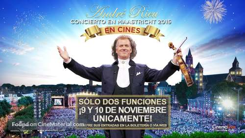 Andr&eacute; Rieu&#039;s 2015 Maastricht Concert - Argentinian Movie Poster