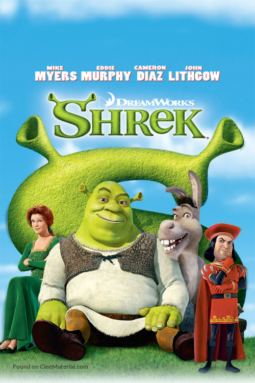 Shrek - Mexican DVD movie cover