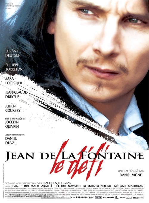 Jean de La Fontaine - Le d&egrave;fi - French Movie Poster