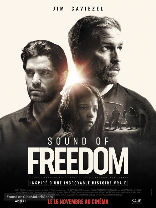 Sound of Freedom - French Movie Poster