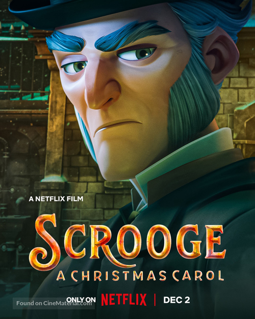 Scrooge: A Christmas Carol - British Movie Poster