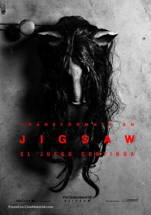 Jigsaw - Mexican Movie Poster
