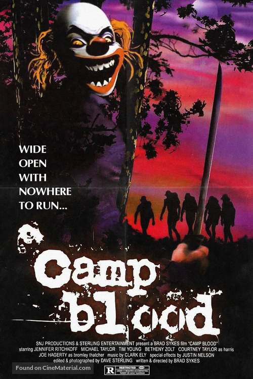 Camp Blood - Movie Poster