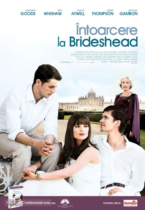 Brideshead Revisited - Romanian Movie Poster