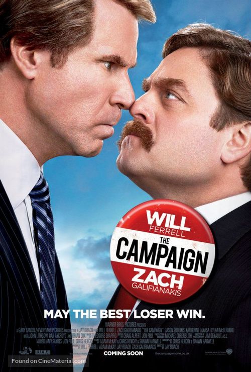 The Campaign - British Movie Poster