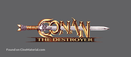 Conan The Destroyer - Logo