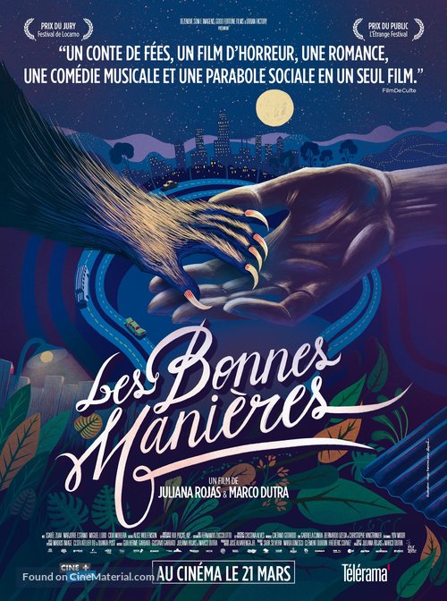 As Boas Maneiras - French Movie Poster