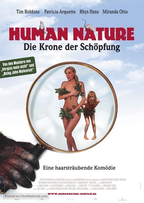 Human Nature - German Movie Poster