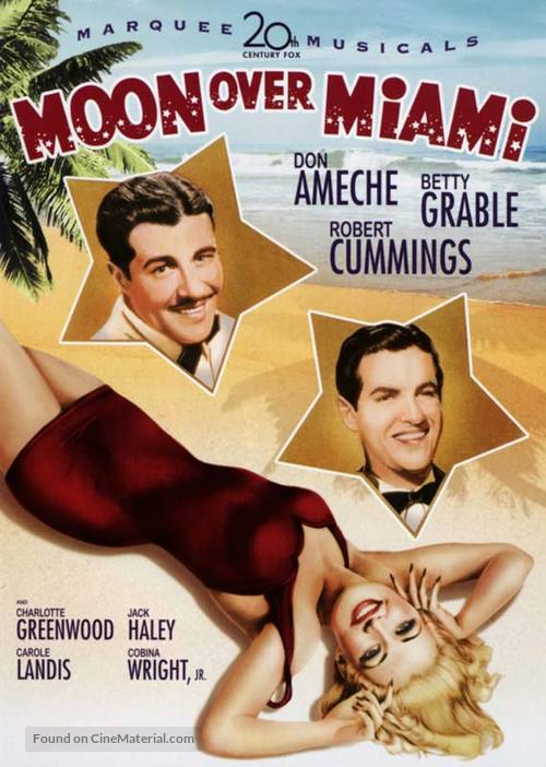 Moon Over Miami - DVD movie cover