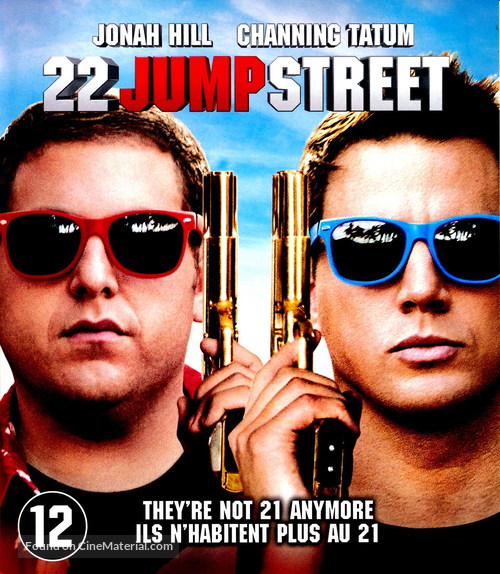 22 Jump Street - Dutch Blu-Ray movie cover