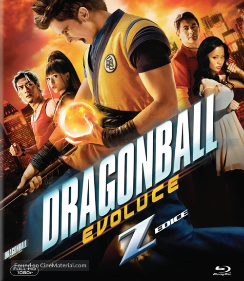 Dragonball Evolution - Czech Blu-Ray movie cover