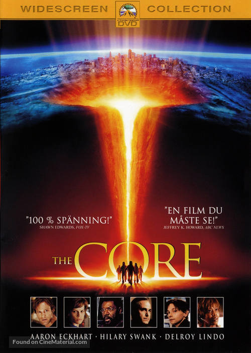 The Core - Swedish DVD movie cover