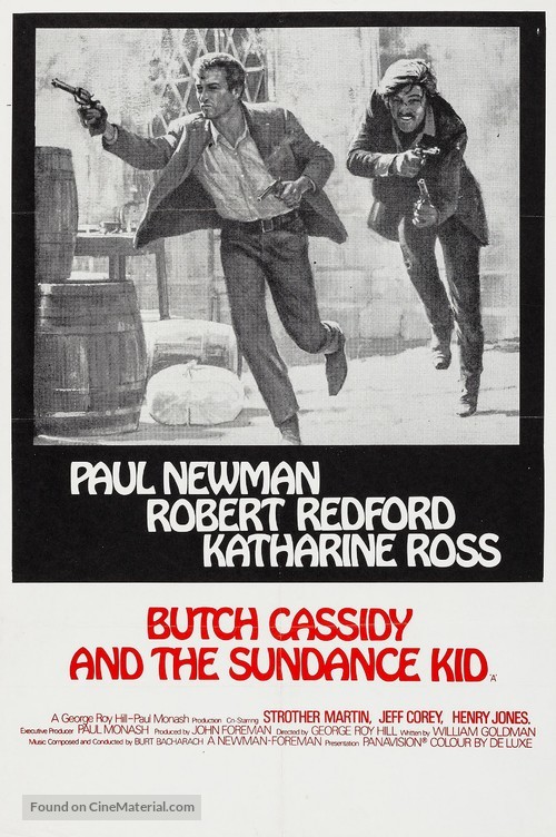 Butch Cassidy and the Sundance Kid - British Movie Poster
