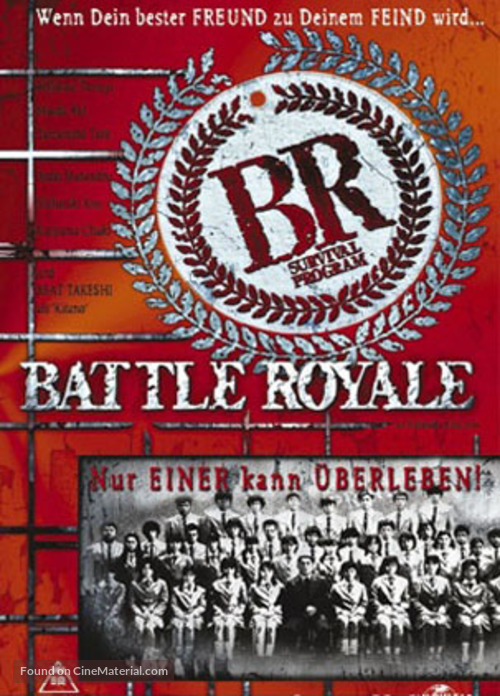 Battle Royale - German Movie Cover
