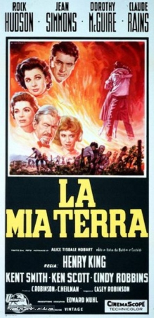 This Earth Is Mine - Italian Movie Poster