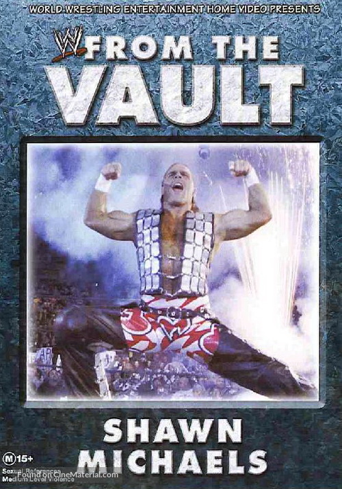 WWE from the Vault: Shawn Michaels - Australian DVD movie cover