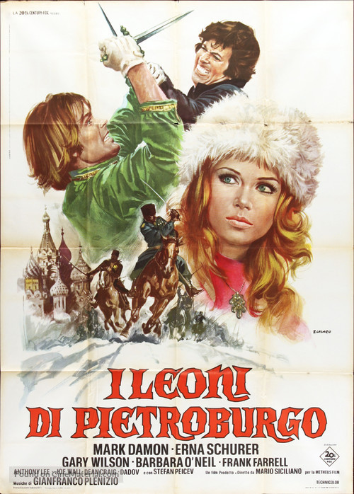 I leoni di Pietroburgo - Italian Movie Poster