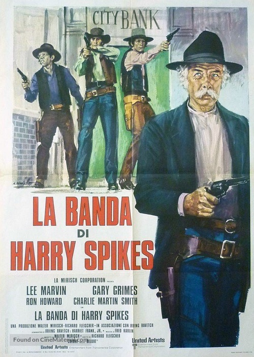 The Spikes Gang - Italian Movie Poster