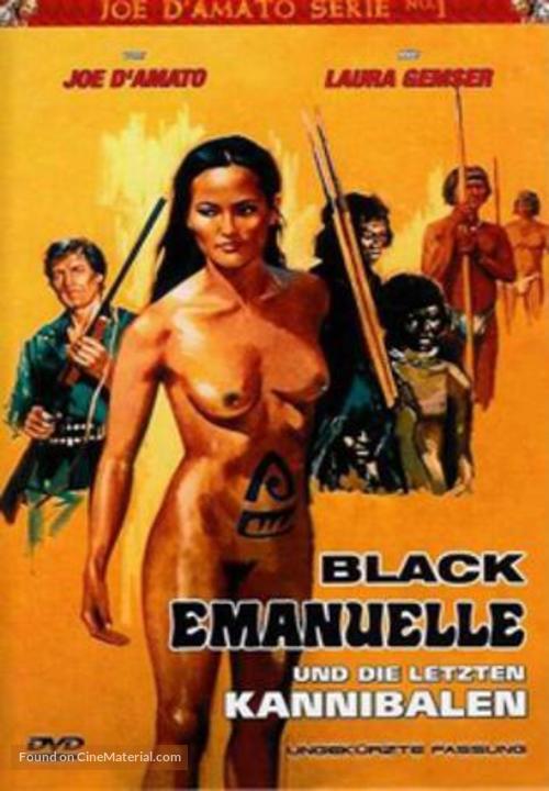 Emanuelle e gli ultimi cannibali - German DVD movie cover