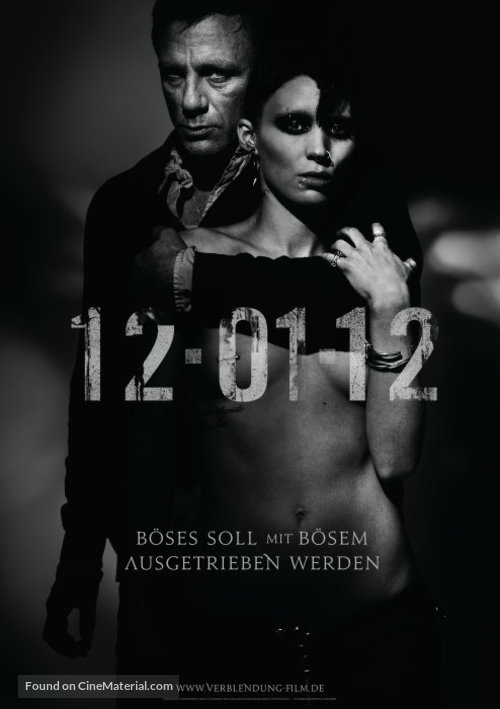The Girl with the Dragon Tattoo - German Movie Poster
