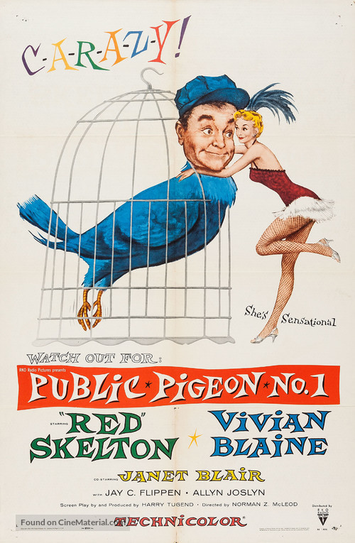 Public Pigeon No. One - Movie Poster
