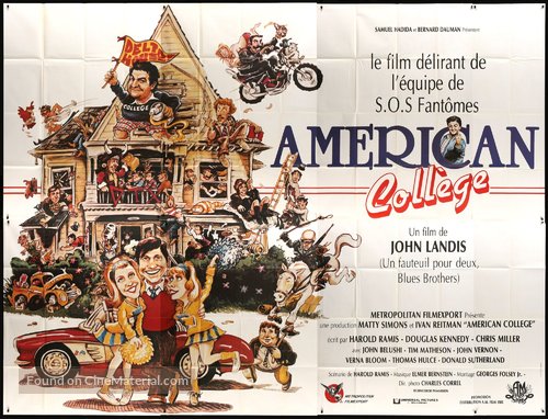 Animal House - French Movie Poster