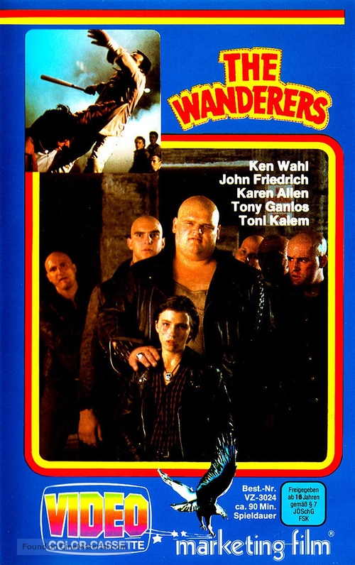The Wanderers - German VHS movie cover