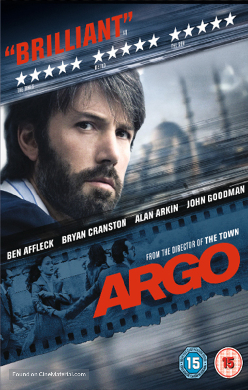Argo - British DVD movie cover