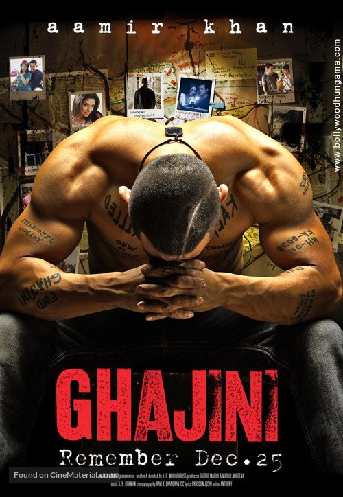 Ghajini - Indian Movie Poster