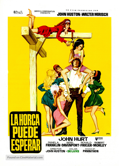 Sinful Davey - Spanish Movie Poster