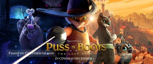 Puss in Boots: The Last Wish - Philippine Movie Poster