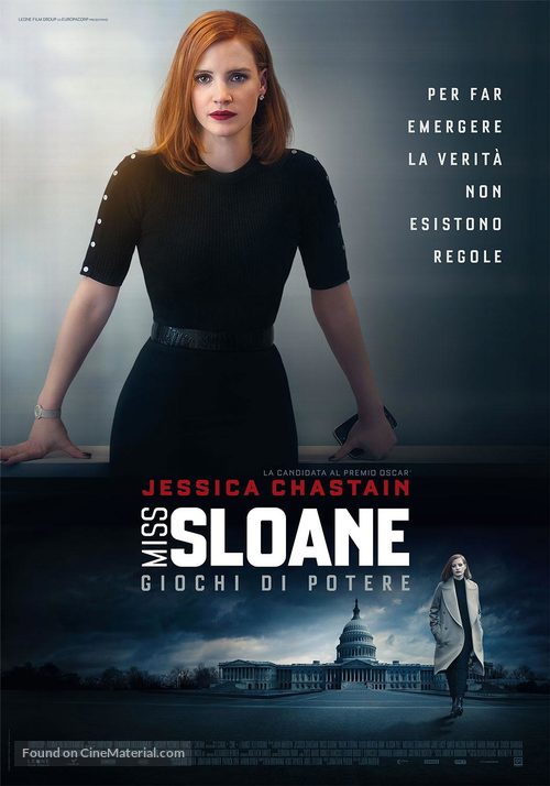 Miss Sloane - Italian Movie Poster
