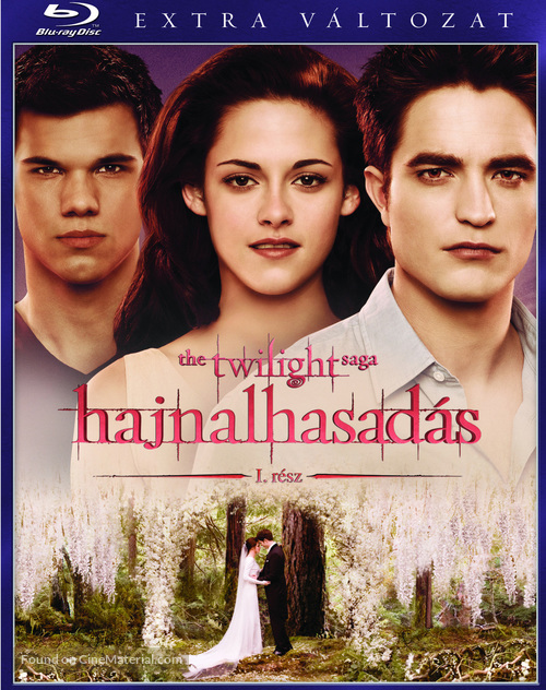 The Twilight Saga: Breaking Dawn - Part 1 - Hungarian Blu-Ray movie cover