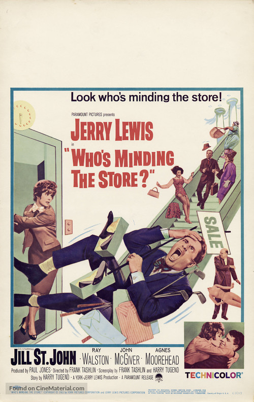 Who&#039;s Minding the Store? - Movie Poster