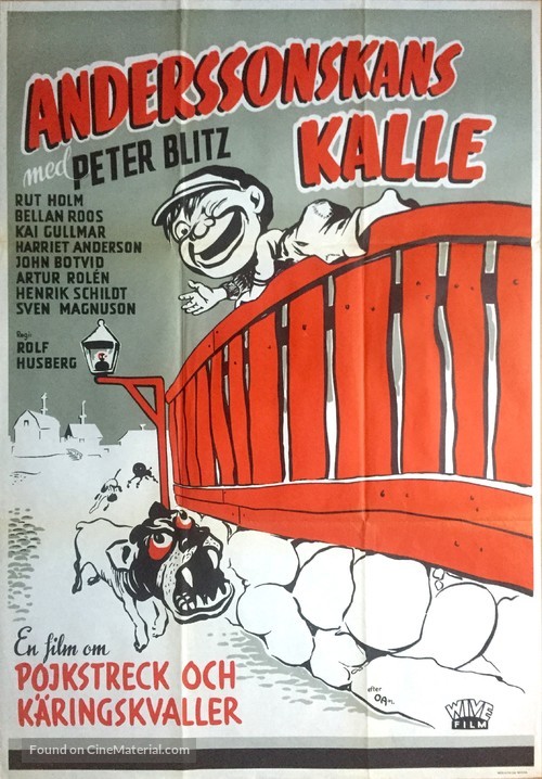 Anderssonskans Kalle - Swedish Movie Poster