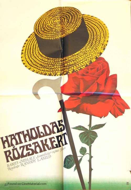 Hatholdas r&oacute;zsakert - Hungarian Movie Poster