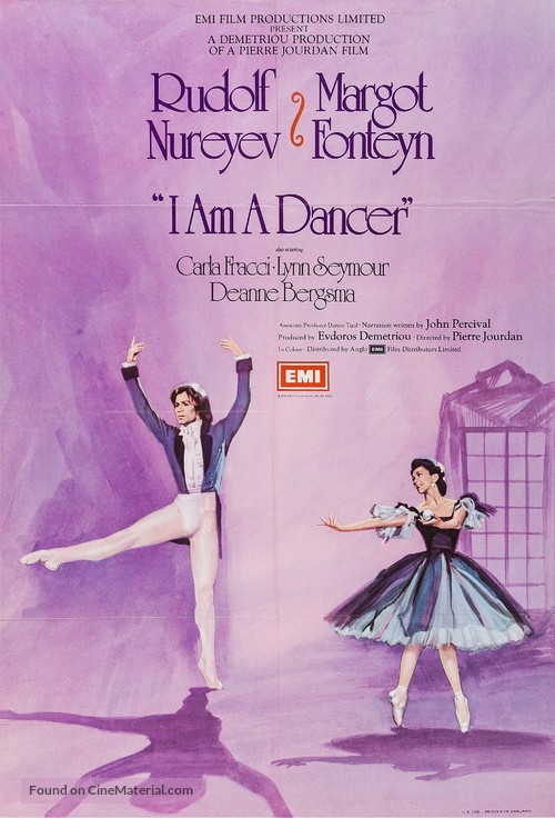 I Am a Dancer - British Movie Poster